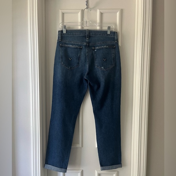 Hudson Natalie Midrise Slim Boyfriend Medium Wash Jean - Picture 3 of 5